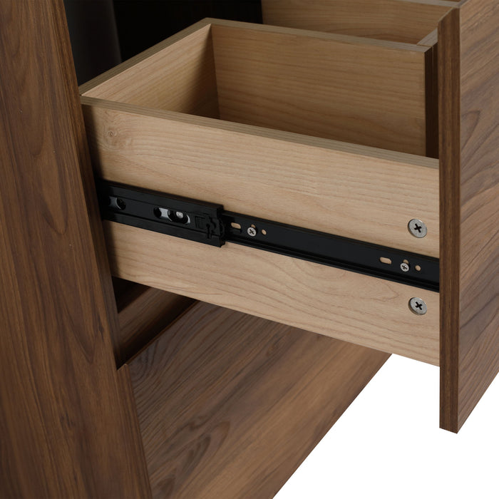 Modern Freestanding Bathroom Vanities With Single Sink Combo