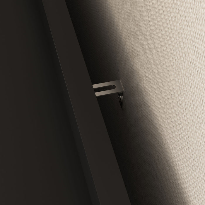 Modern Sideboard Buffet Cabinet With Red Doors And Unique Panel Styling