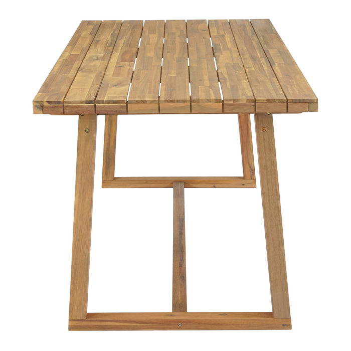 7 Piece Modern Outdoor Dining Set, Patio Furniture