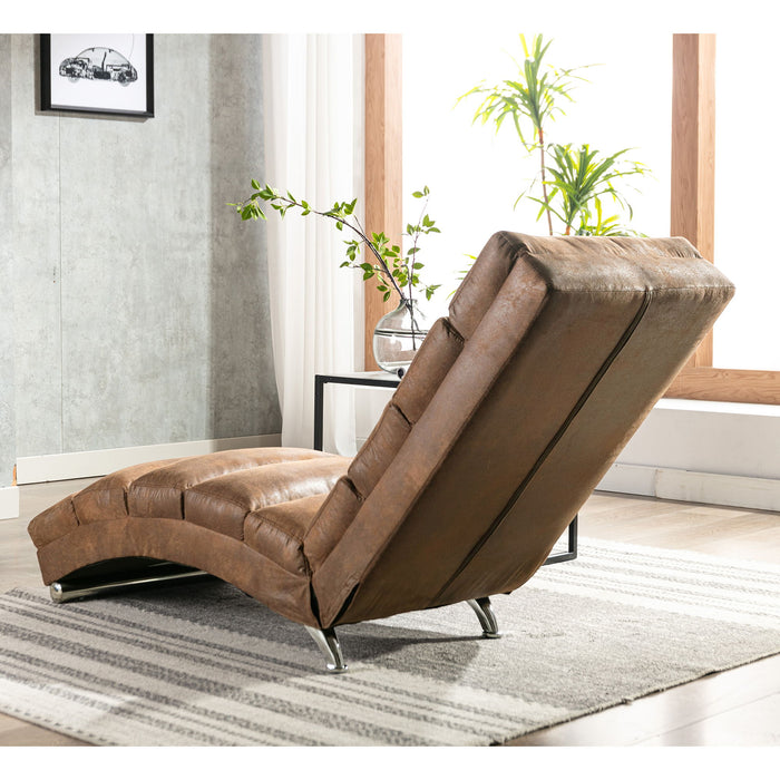 Massage Chaise Lounge Indoor With Remote Control, Ergonomic Electric Massage Lounger