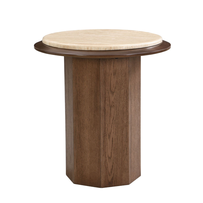 Kasha - End Table - Walnut