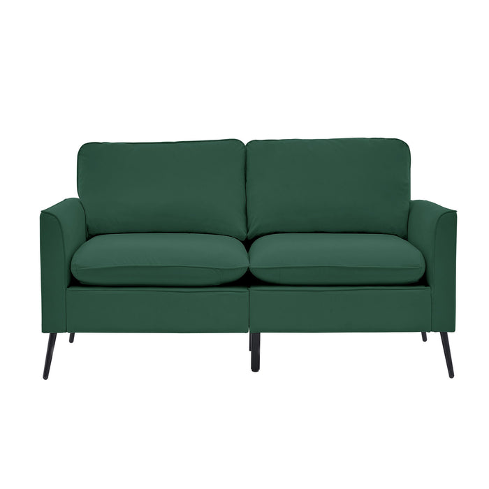 Upholstered Loveseat, For Living Room