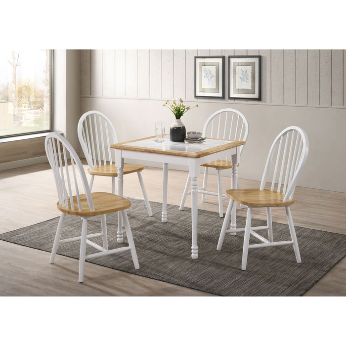 Spindle - Back Side Chairs (Set of 4) - Natural