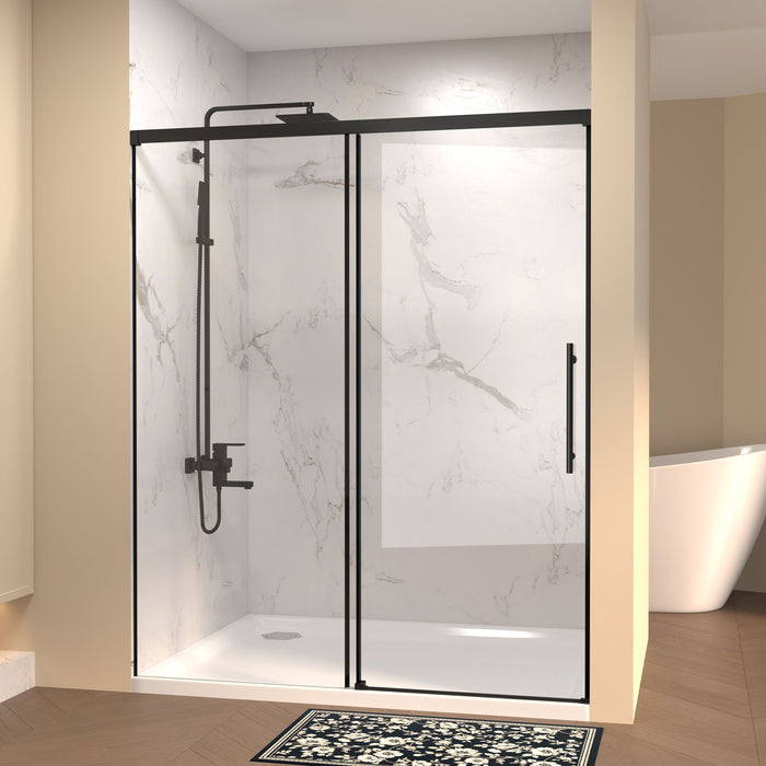 Frameless Single Sliding Shower Door