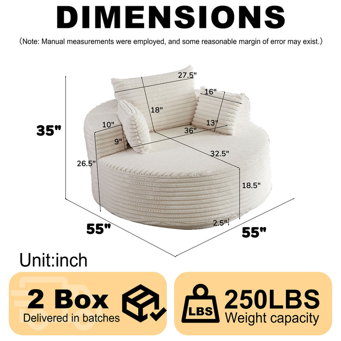 Single Sofa, Sleeper Chair For Living Room