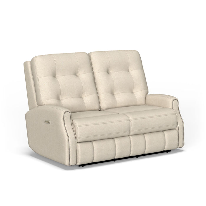 Devon - Reclining Loveseat, Nailhead Trim