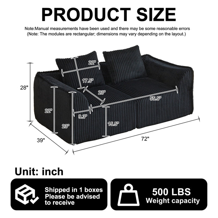 Minimalist Set With Curved Lines & Gently Sloped Backrest