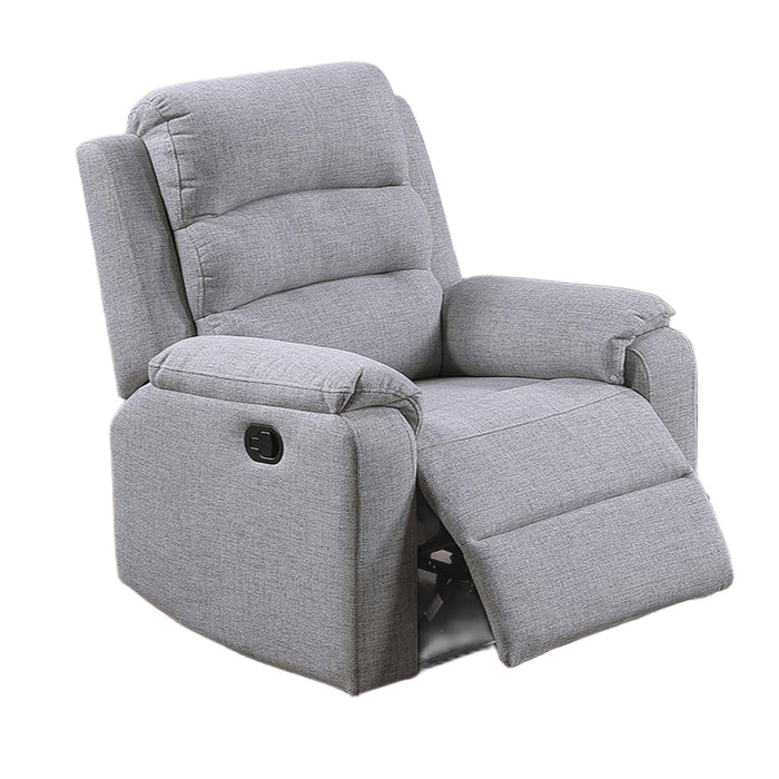 Modern Living Room Set With Manual Recliner