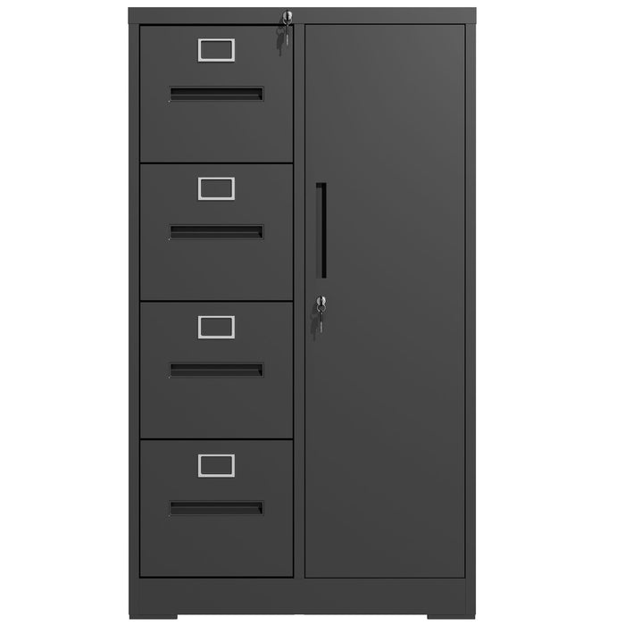 Storage Vertical Filing Cabinet With Lock