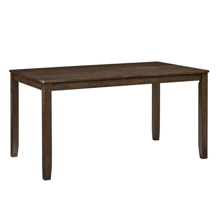 Modern Dining Table Set With Upholstered Chairs