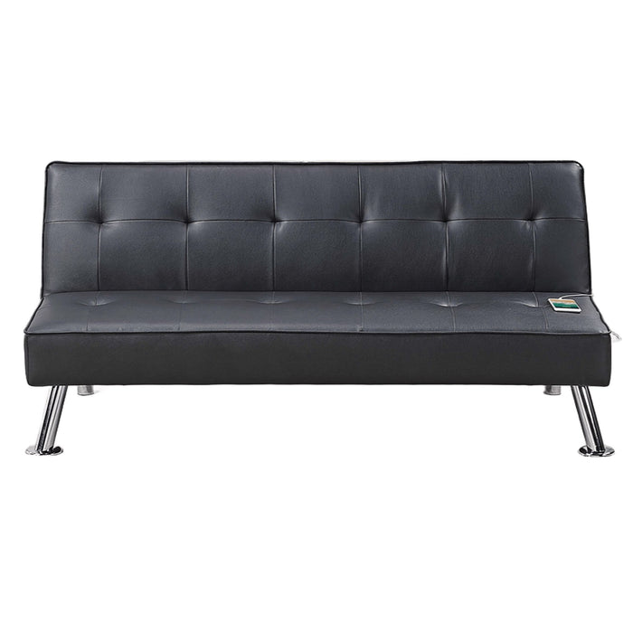 Tufted Sofa With USB Port For Living Room