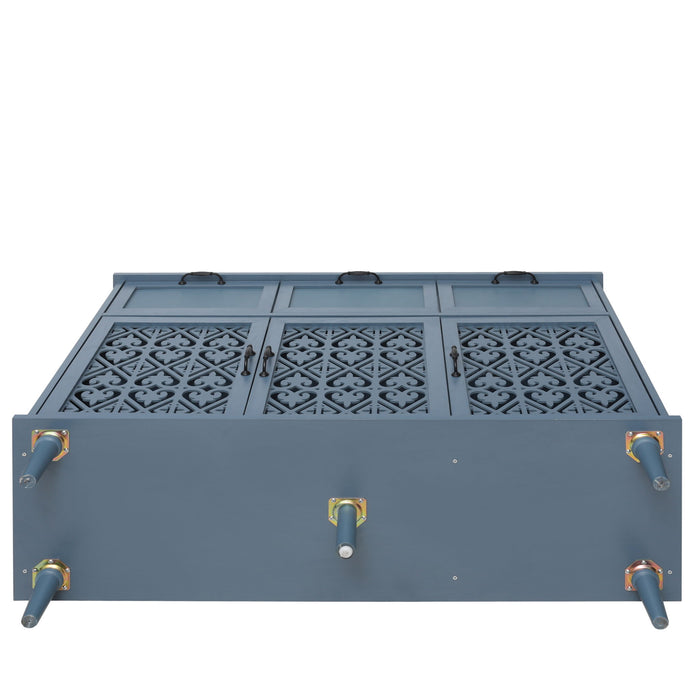 3 Door 3 Drawer Elegant Cabinet