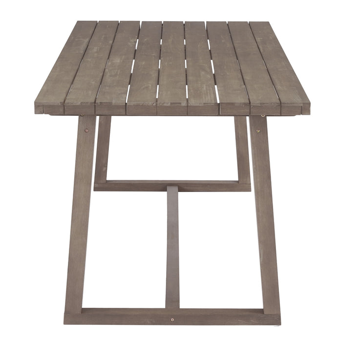 7 Piece Modern Outdoor Dining Set, Patio Furniture