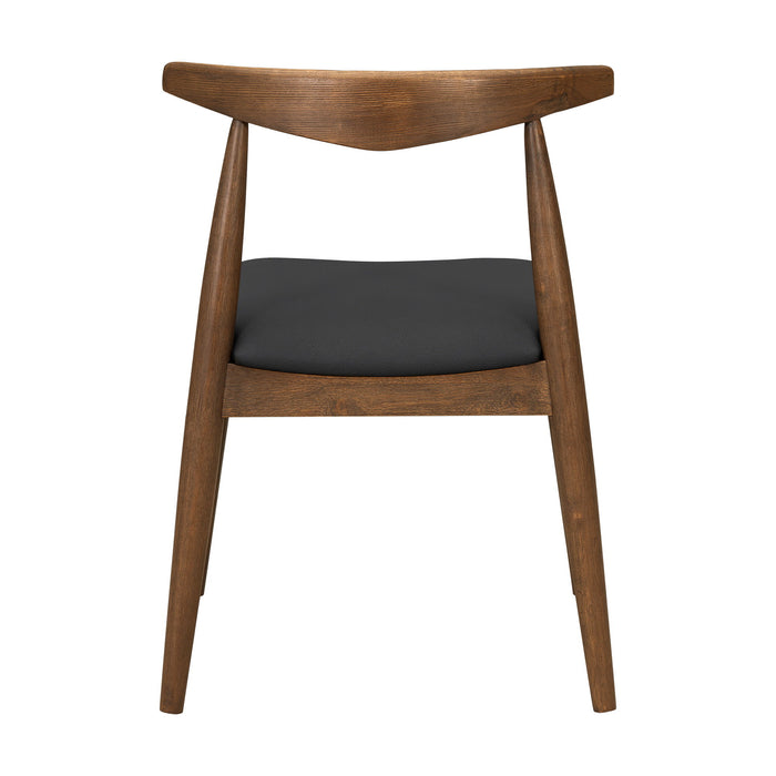 Dining Chairs With Ergonomic Backrest (Set of 2)