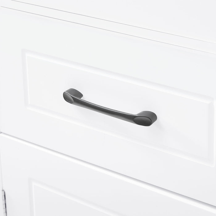 Tall Freestanding Bathroom Storage Cabinet With 2 Doors And Adjustable Shelves