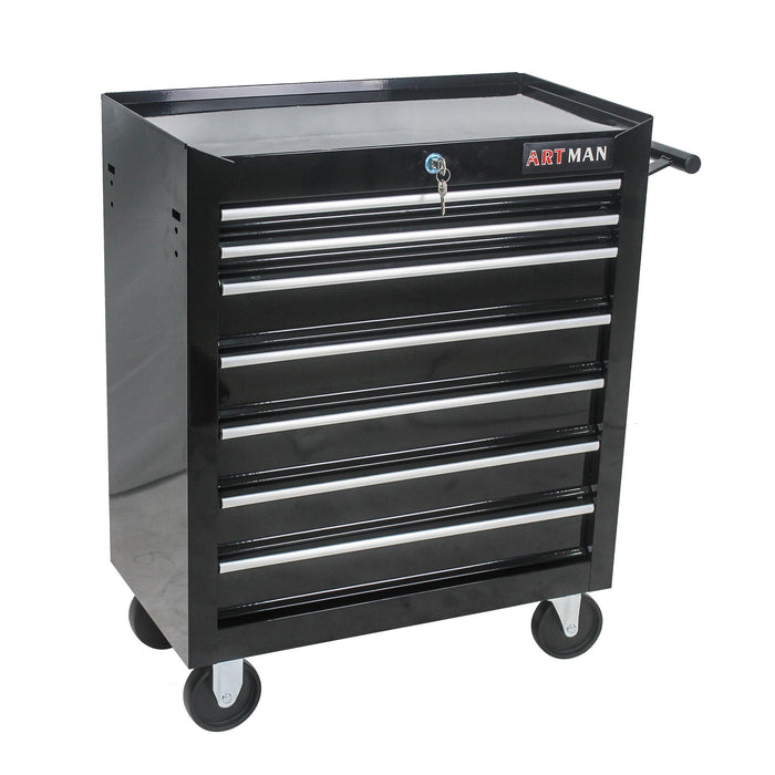 Multifunctional Tool Cart With Wheels And Drawers