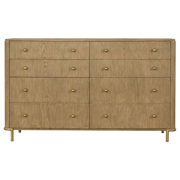 Stevie - Rectangular 8 Dresser - Sand