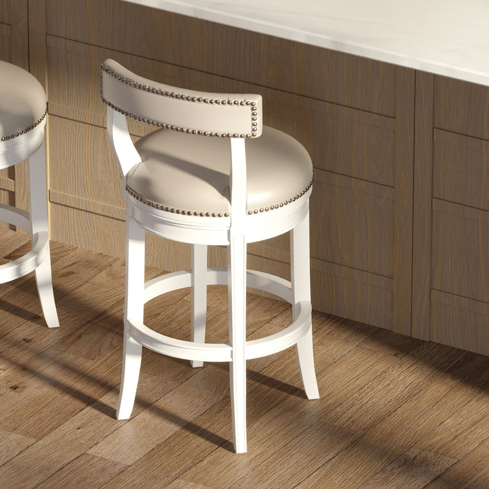 Stool & Upholstered Seat And Back