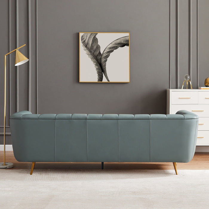 Lamattina - Modern Design Channel Tufted Sofa