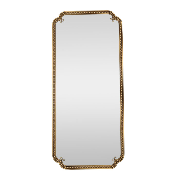 Full Length Mirror With Stand, Floor Standing Dressing For Bedroom - Antique Gold