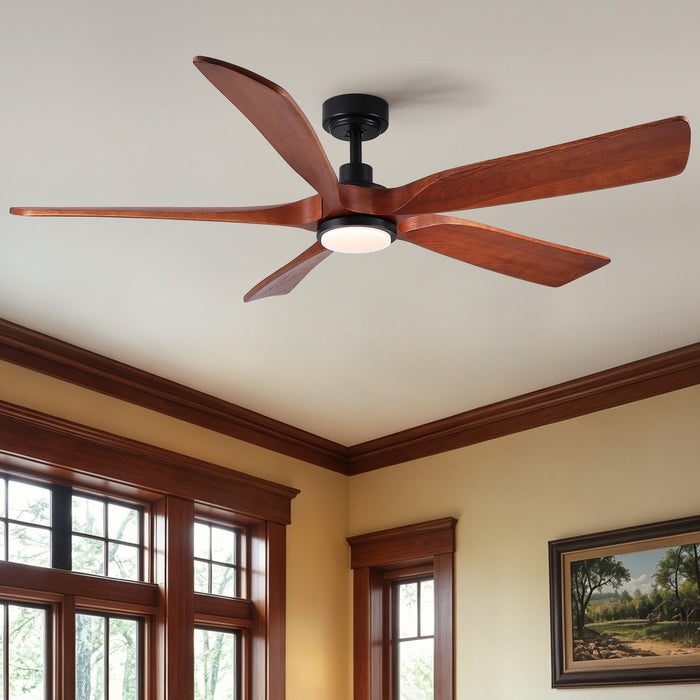 Ceiling Fan With Light And Remote Control