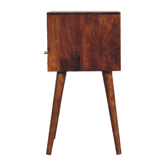 Eden - Mini Nightstand - Chestnut