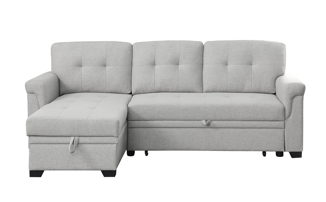 Lucca - Reversible Sleeper Sectional Sofa With Storage Chaise