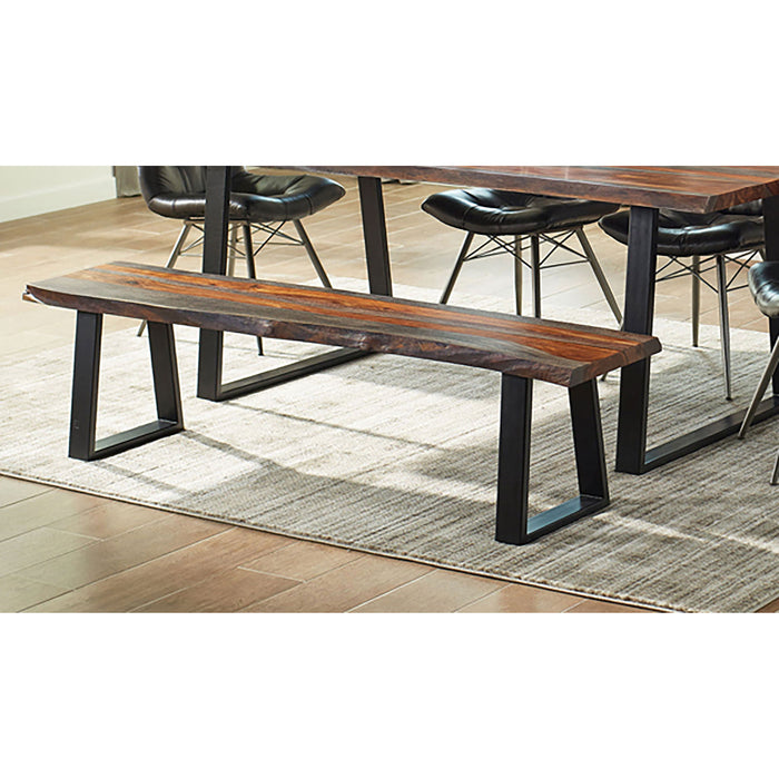 Wobegon - Rectangular Dining Bench - Gray