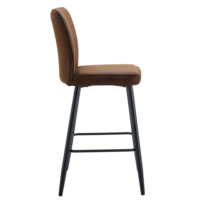 Modern Style Chair With Sleek Backrest Design (Set of 2)