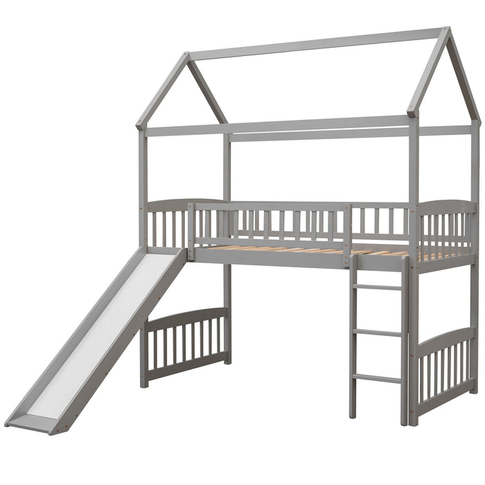 Loft Bed With Slide