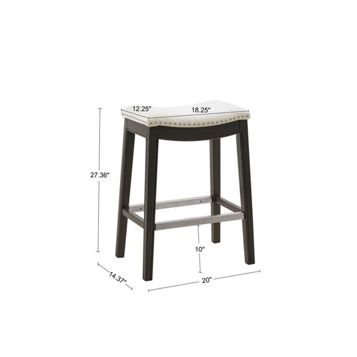 Saddle Counter Stool With High Density Foam