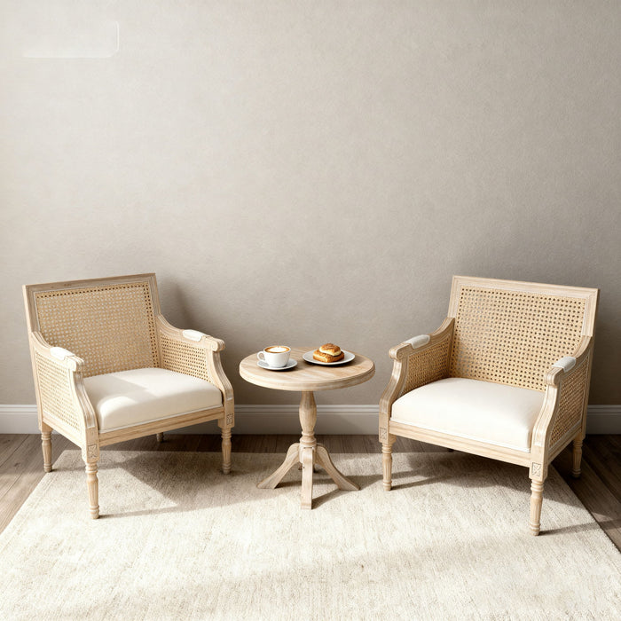 Accent Chair For Living Rooms - Beige