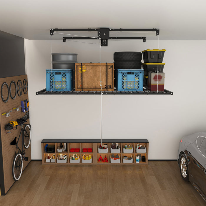 Overhead Garage Storage Rack