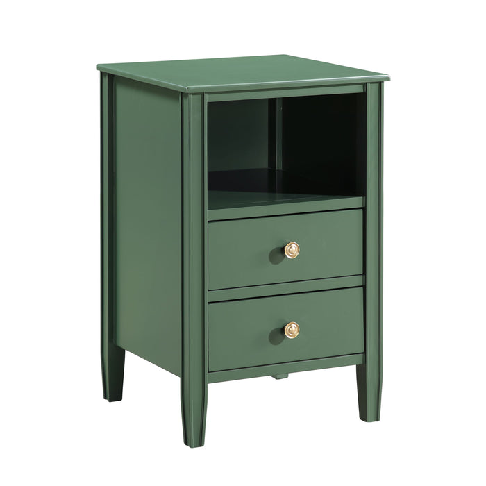 Winston - 2 Drawer Storage Nightstand