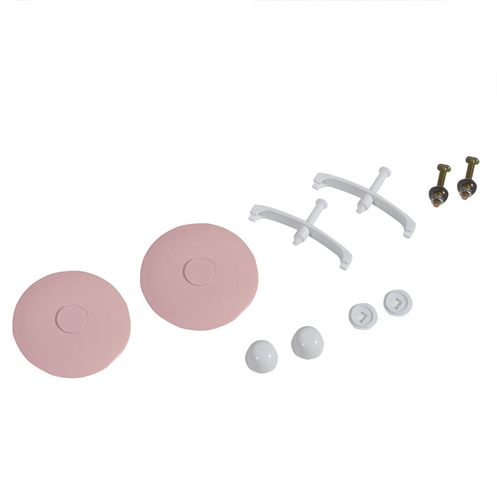 1.1 / 1.60 Gpf Dual-Flush One Piece Toilet, Water-Saving Elongated Comfort Height Floor Mounted, Soft Close 1000 Gram Map Flushing Score Toilet 23T01-Rs - Rose