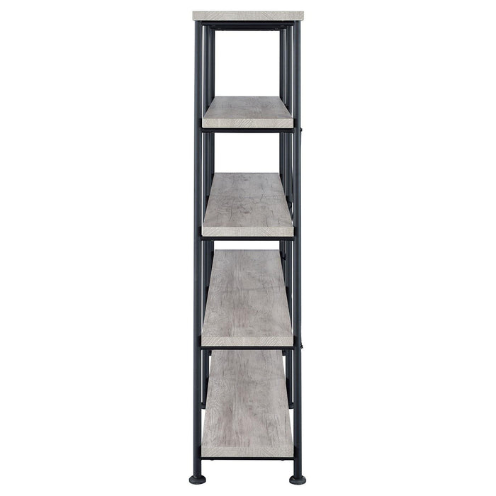 Double Wide Bookcase Shelves - Gray