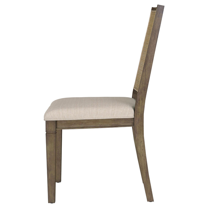 Stewart - Back Dining Side Chair (Set of 2) - Light Brown