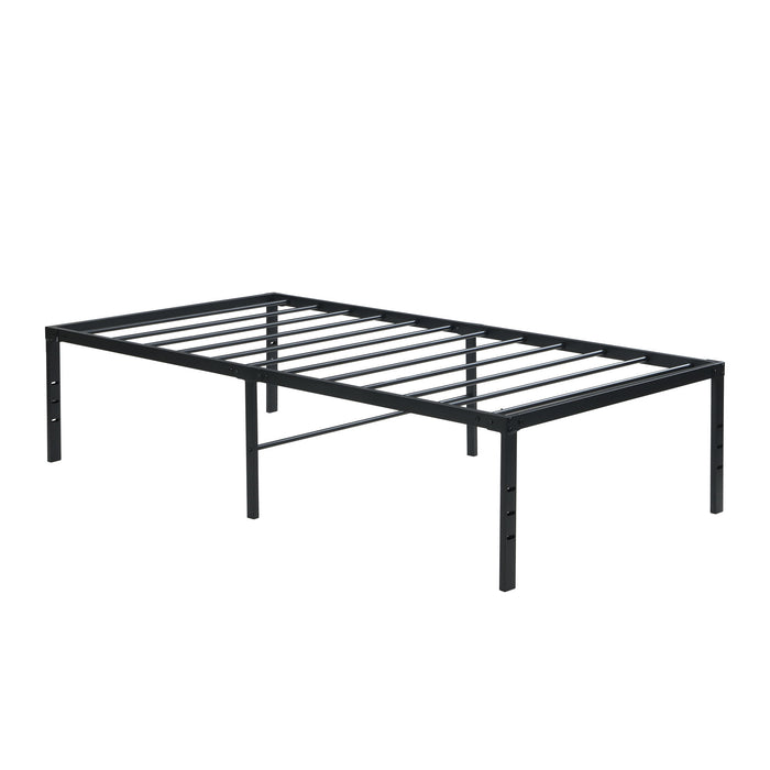Heavy Duty Metal Bed Frame With Quiet Support