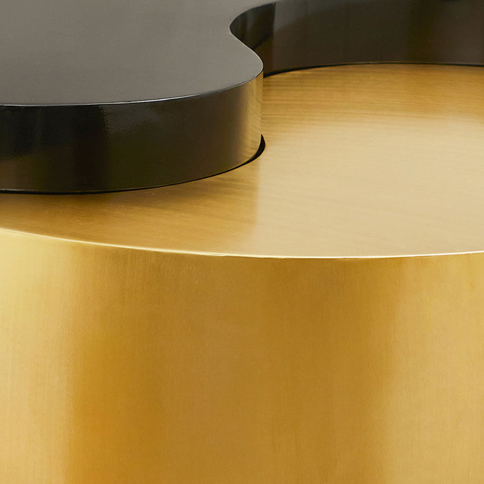 Ying Yang - Coffee Table - Gold / Black