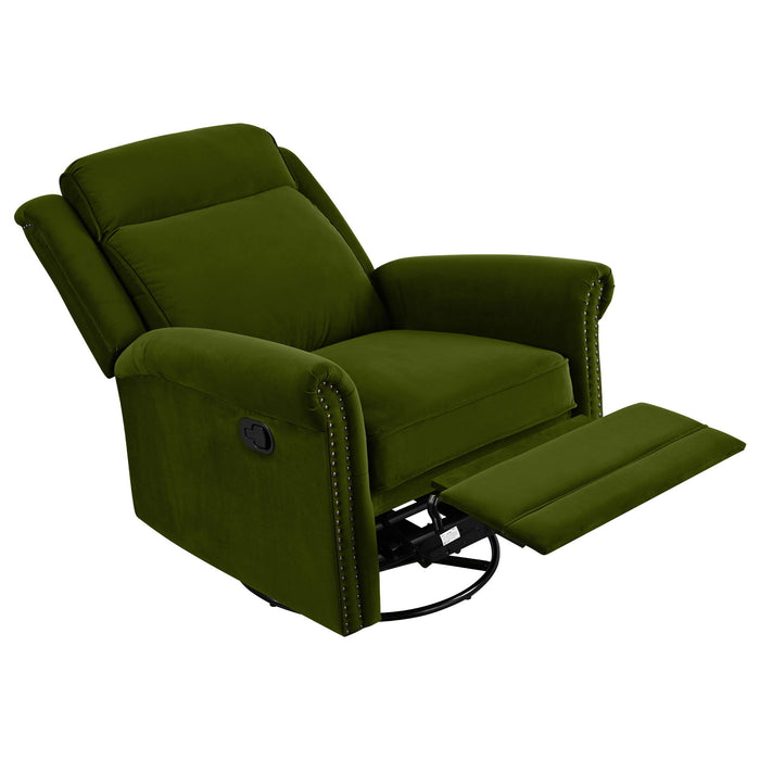 360 Degrees Swivel Recliner Manual Rocking Recliner Home With Adjustable Backrest