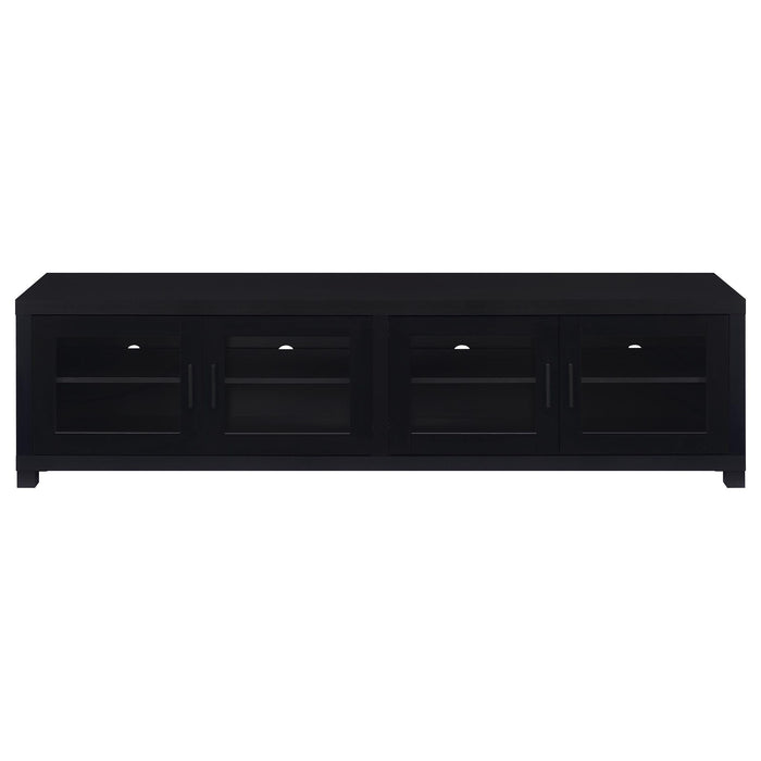Arnaud - 3 Piece TV Stand Set With Storage - Black