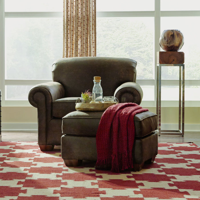 Main Street - Fabric Ottoman