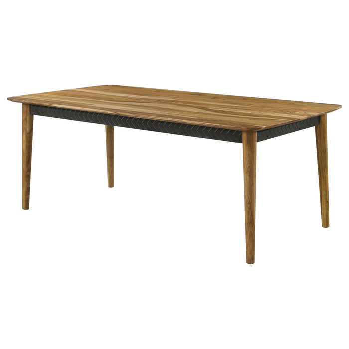 Crossmoor - Sheesham Dining Table - Natural Wood