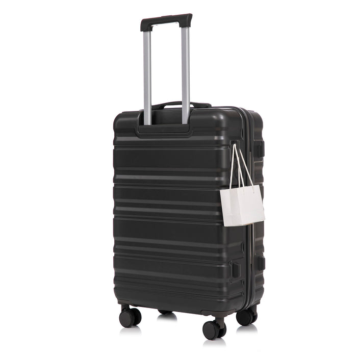 Tourist 3 Piece Luggage Set, Combination Lock, Durable Hard Shell With 360° Silent Wheels