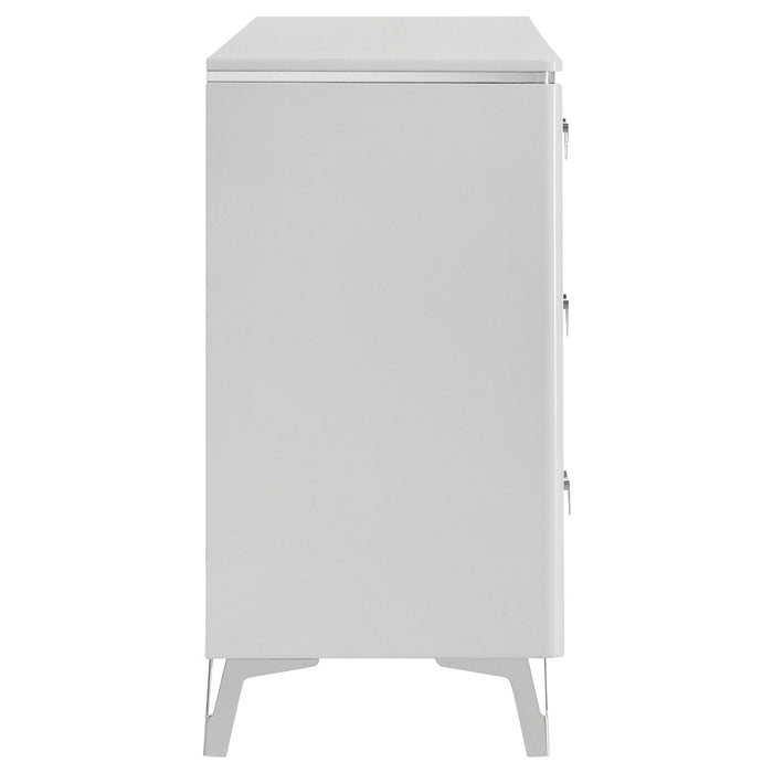 Buckley - 6 Drawer Dresser - Gloss White