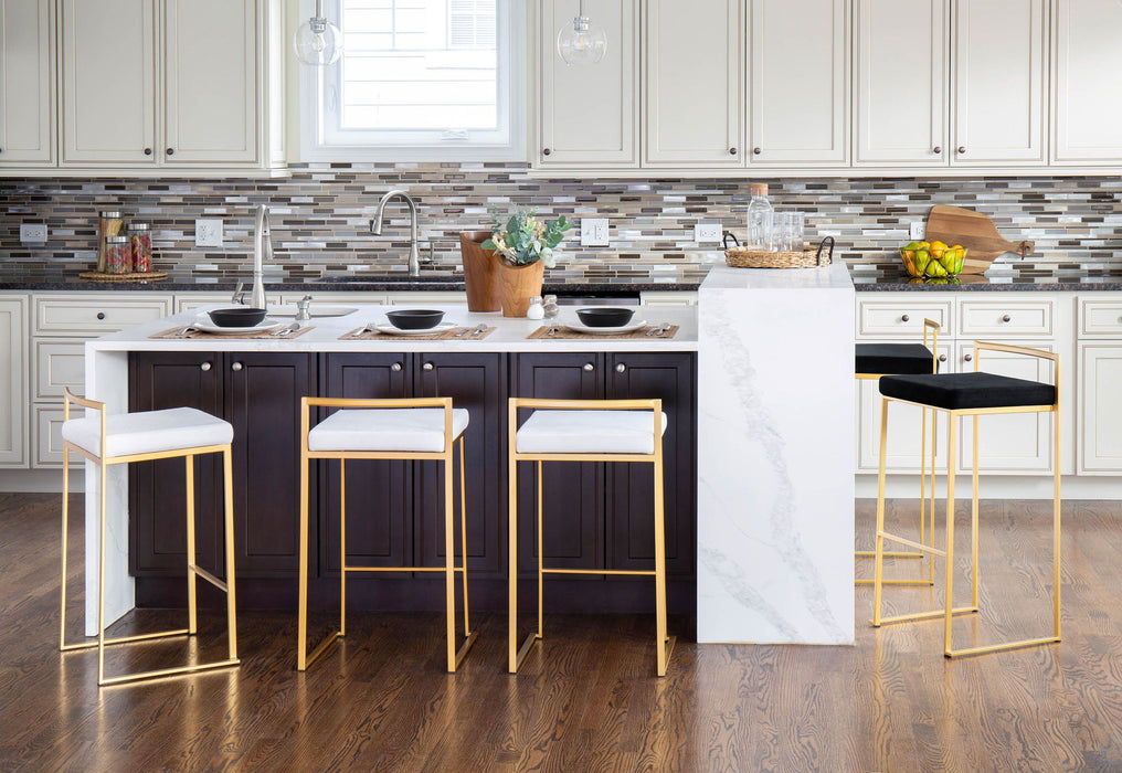 Fuji - Contemporary / Glam & Quality Construction Barstool