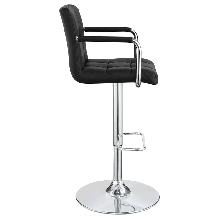 Adjustable Bar Stool With Hydraulic Height Adjustment