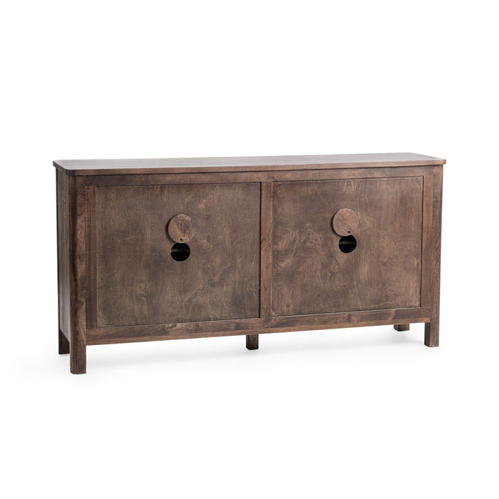 Lina - 4 Door Cabinet - Kona Brown