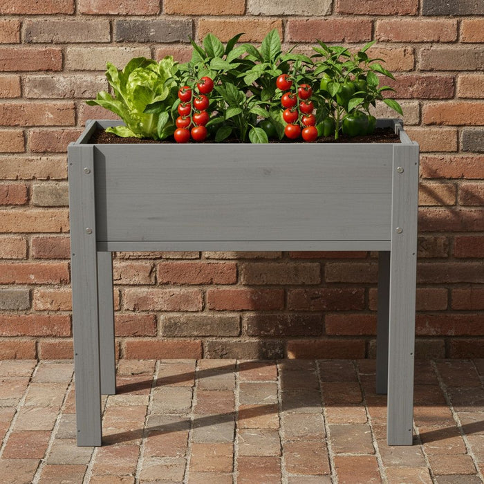 Raised Garden Bed With Legs, Elevated Planter Box For Outdoor Plants