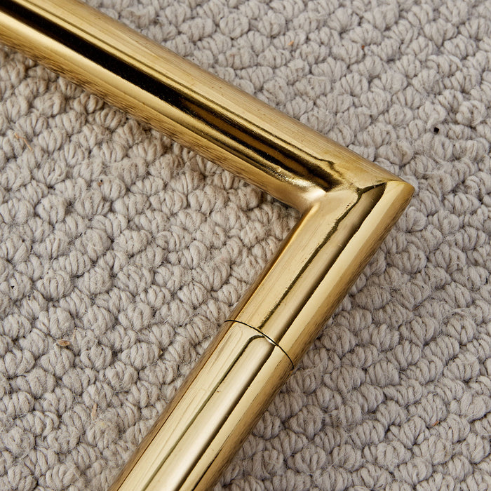 Modern Legged Upholstered Dining Chairs (Set of 4) Artificial For Kitchen And Office - Gray